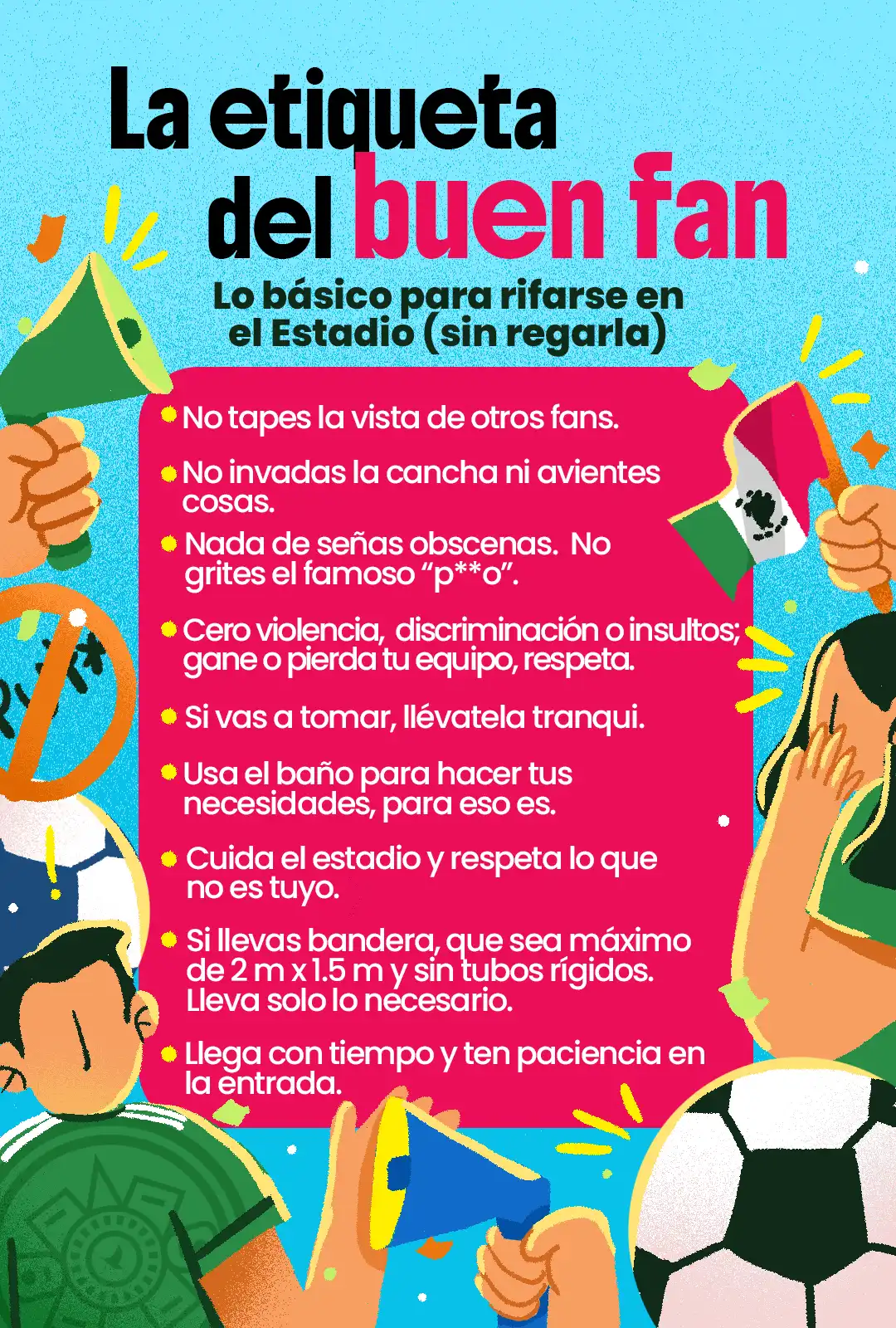 Etiqueta del Buen Fan